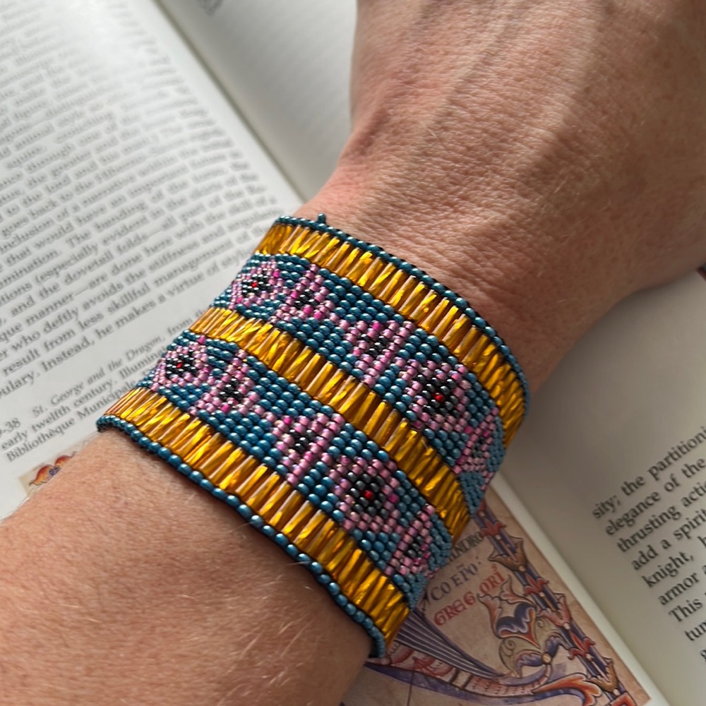 NWOT - Handmade Beaded Loomed Cuff